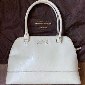 Kate Spade Shoulder Bag/ Purse - off white/cream